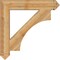 Ekena Millwork Westlake Arts & Crafts Rough Sawn Bracket, Western Red Cedar, 6"W x 38"D x 38"H BKT06X38X38WTL03RWR - alternate 3